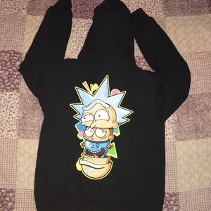 Rick and morty pullover